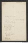 Nachlass Franz Steindachner, Brief von A. von Kölliker an Franz Steindachner (09.05.1867), Inv.Nr. 272.01, Seite 1